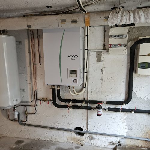 Pompe à chaleur AIR/EAU et chauffe-eau